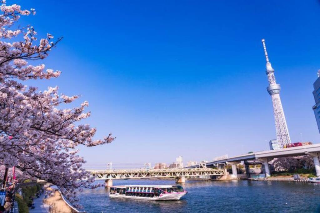 Apartament *301 Oshiage Sta 3Mins Walk! Wi-Fi Elevator Tokio Zewnętrze zdjęcie